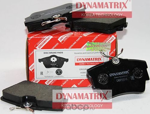 Колодки тормозные дисковые (Dynamatrix-Korea) Dynamatrix-Korea. Артикул DBP1516