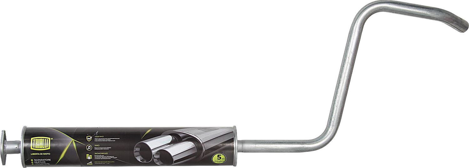 Глушитель (средняя часть) Trialli. Артикул EAM 0515