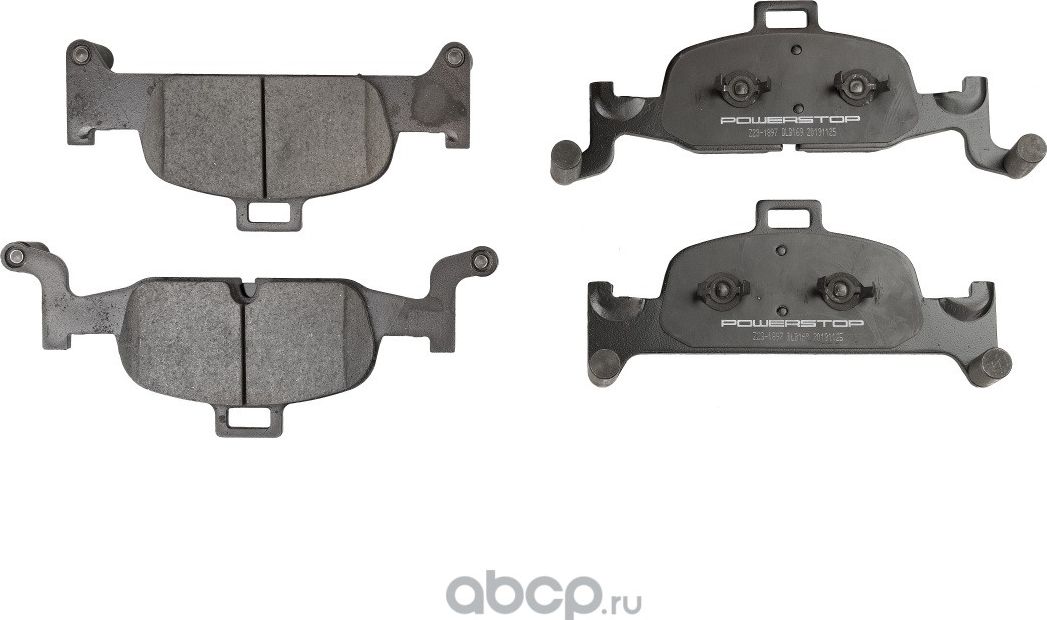 КОЛОДКИ ТОРМОЗНЫЕ ПЕРЕДНИЕ Audi Q5 II(FY) **Склад Масла (Powerstop). Артикул 231897