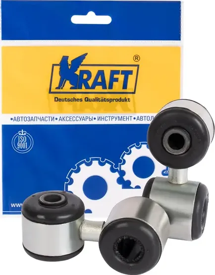Стойка стабилизатора (2 шт.) ВАЗ 1118, 2170 (Kraft). Артикул KT202088