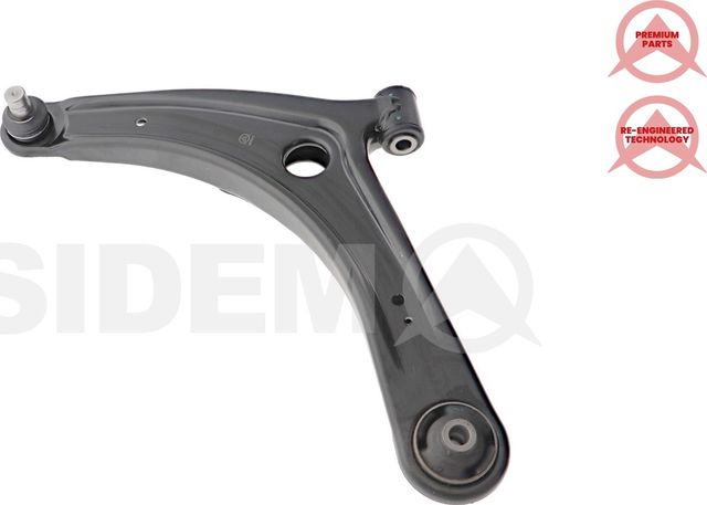 Поперечный рычаг передней подвески Sidem (Листовая сталь) левый для Citroen C-Crosser 2007-2013. Артикул 71470 R