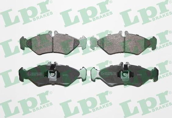 Тормозные колодки LPR. Артикул 05P1614