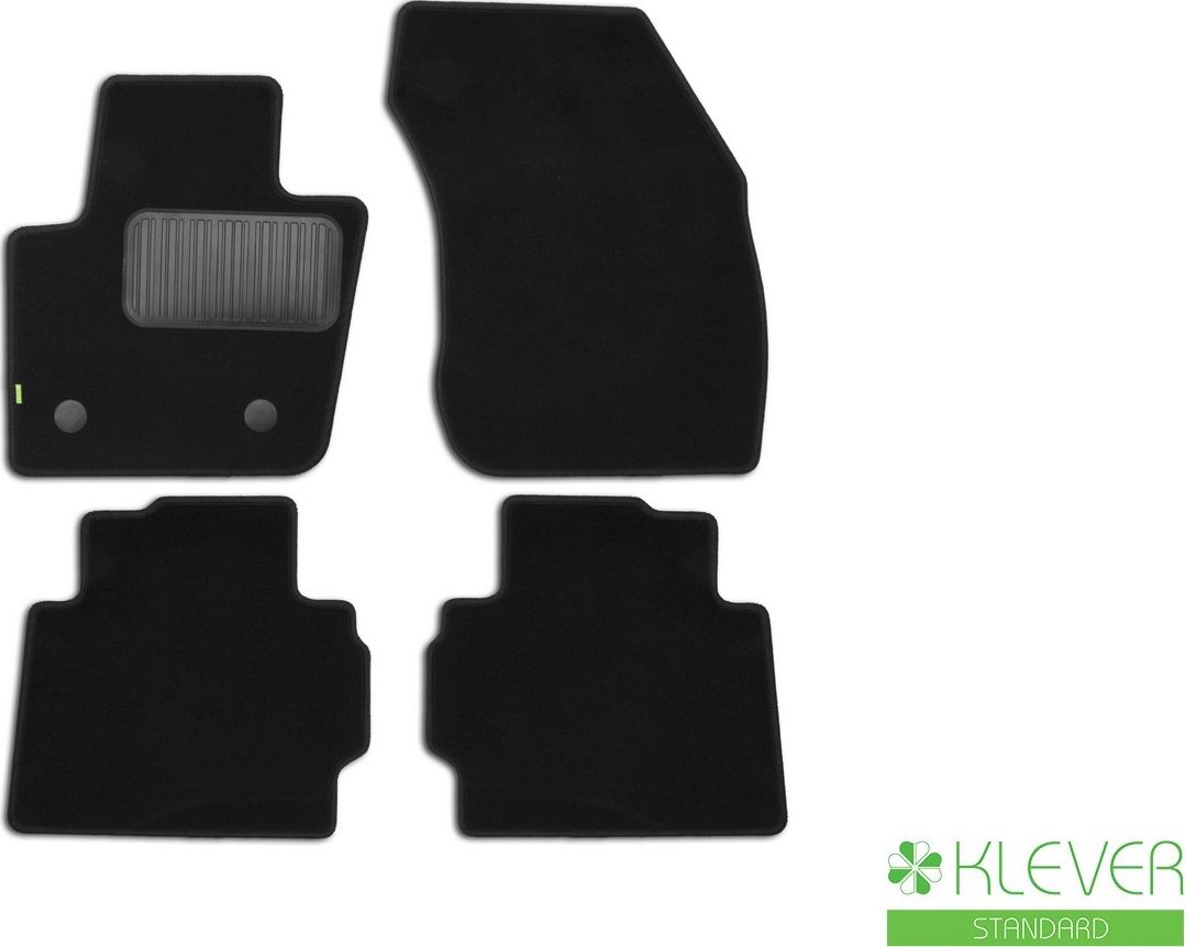 Коврики Klever Standard для салона Ford Mondeo V седан 2015-2026. Артикул KLEVER021666101210kh