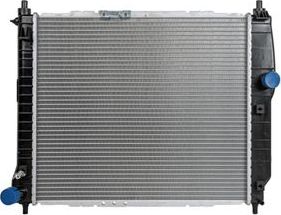 Радиатор охлаждения двигателя Zentparts. Артикул Z20243
