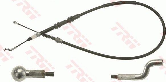 Трос ручника (тросик ручного тормоза) TRW. Артикул GCH132