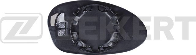 Зеркальное стекло бокового зеркала Zekkert левое для BMW 1 I (E81/E82/E87/E88) 2004-2010. Артикул SP-1122