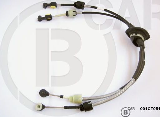 Трос переключения передач КПП B CAR для Citroen C4 Picasso I 2006-2013. Артикул 001CT051