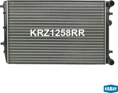 Радиатор системы охлаждения (Krauf). Артикул KRZ1258RR