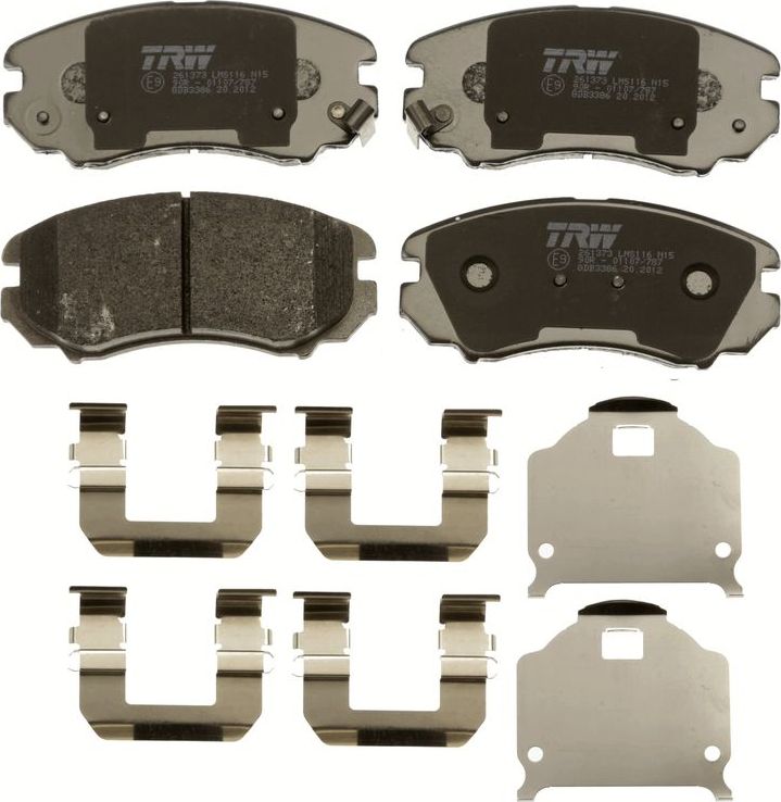 Тормозные колодки TRW COTEC. Артикул GDB3386