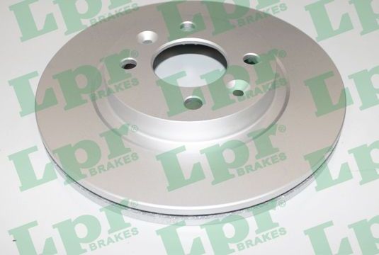 Тормозной диск LPR TOTAL COATED для Renault Logan II 2007-2026. Артикул R1301VR