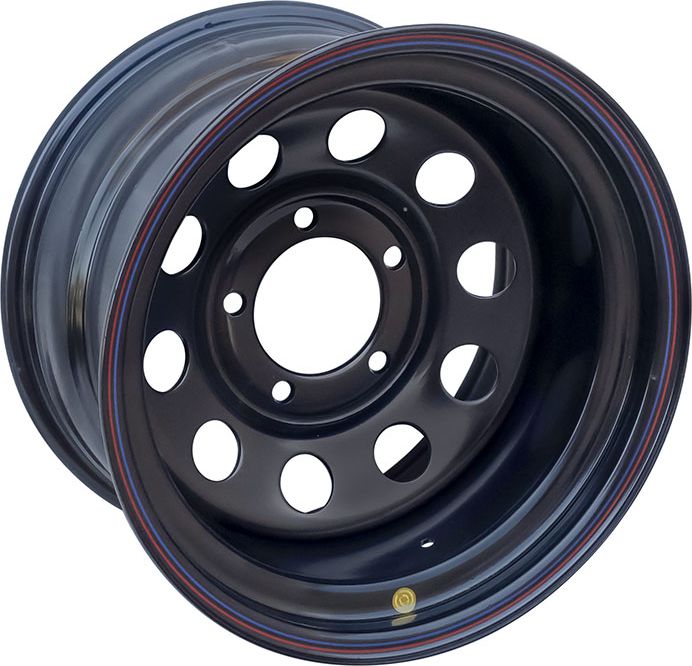 Колёсный диск OFF-ROAD Wheels усиленный стальной черный 5x150 10xR17 d113 ET-40 для Toyota Land Cruiser 76 2007-2026. Артикул 1710-55013BL-40