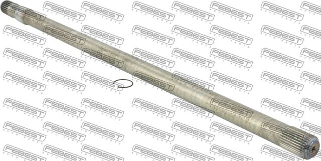 Полуось (привод в сборе, приводной вал) Febest передняя левая для Toyota Land Cruiser 70 2007-2016. Артикул 0112-HZJ79LH