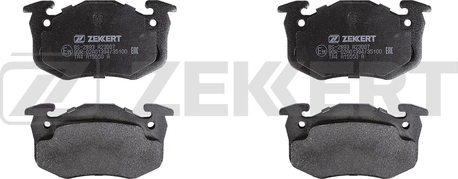 Тормозные колодки Zekkert. Артикул BS-2893