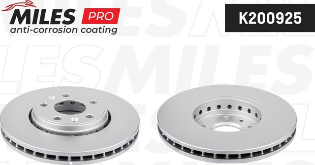 Тормозной диск Miles передний для Renault Megane IV 2010-2026. Артикул K200925