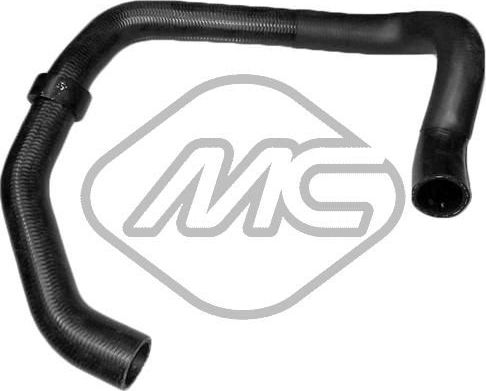 Патрубок радиатора (системы охлаждения) Metalcaucho. Артикул 98672