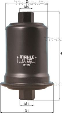 Топливный фильтр Mahle-Knecht для Lexus LS I 1989-1995. Артикул KL 522
