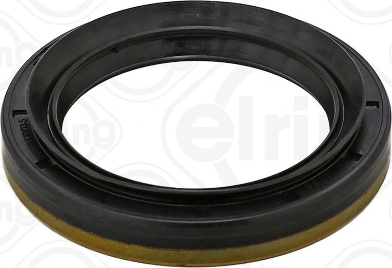 Сальник, уплотнительное кольцо Elring (NBR (бутадиен-нитрильный каучук)). Артикул 009.076