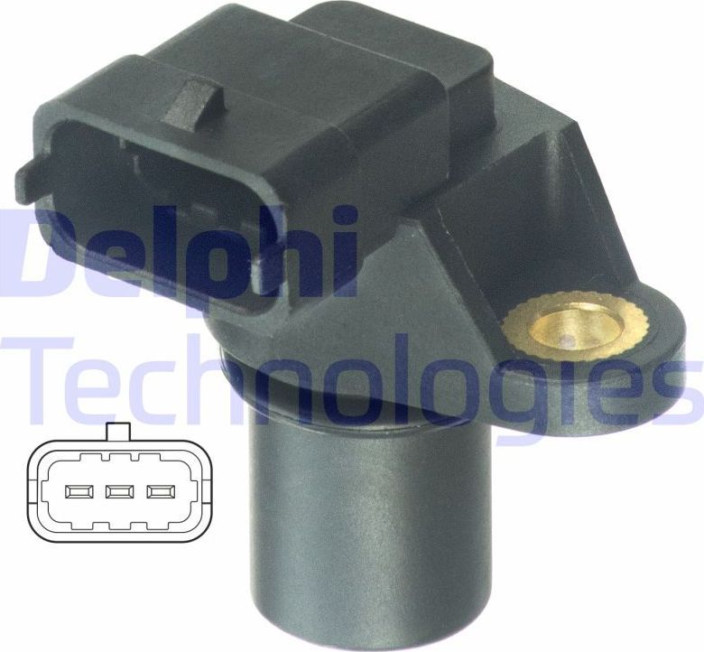 Датчик положения распредвала Delphi для Kia Sportage II 2004-2010. Артикул SS11122