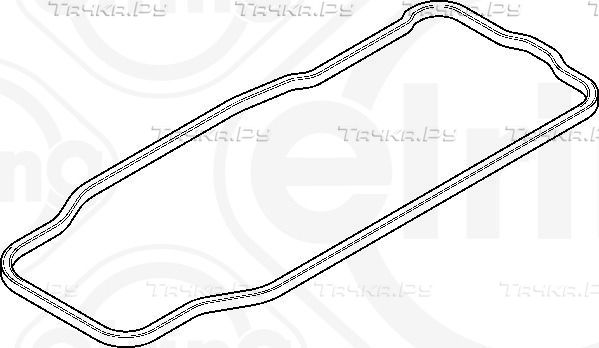 Прокладка маслянного поддона двигателя Elring (резина) для MAN TGA 2002-2026. Артикул 804.072