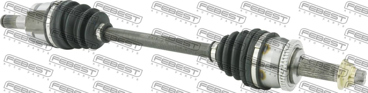 Полуось (привод в сборе, приводной вал) Febest. Артикул 1214-SOLLH