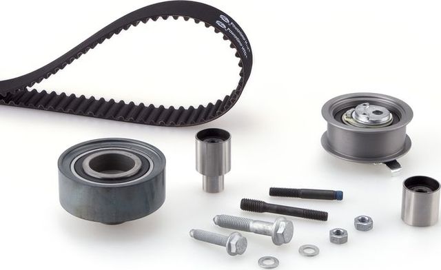 Ремень ГРМ с роликами (комплект) Gates PowerGrip® для SEAT Ibiza II 1996-2002. Артикул K015559XS