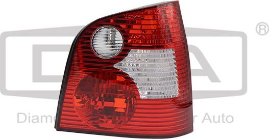 Фонарь задний DPA правый для Volkswagen Polo IV 2001-2010. Артикул 89450204302