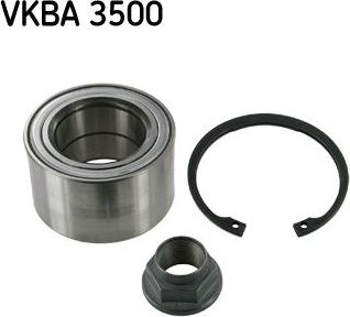 Ступичный подшипник (комплект) SKF. Артикул VKBA 3500