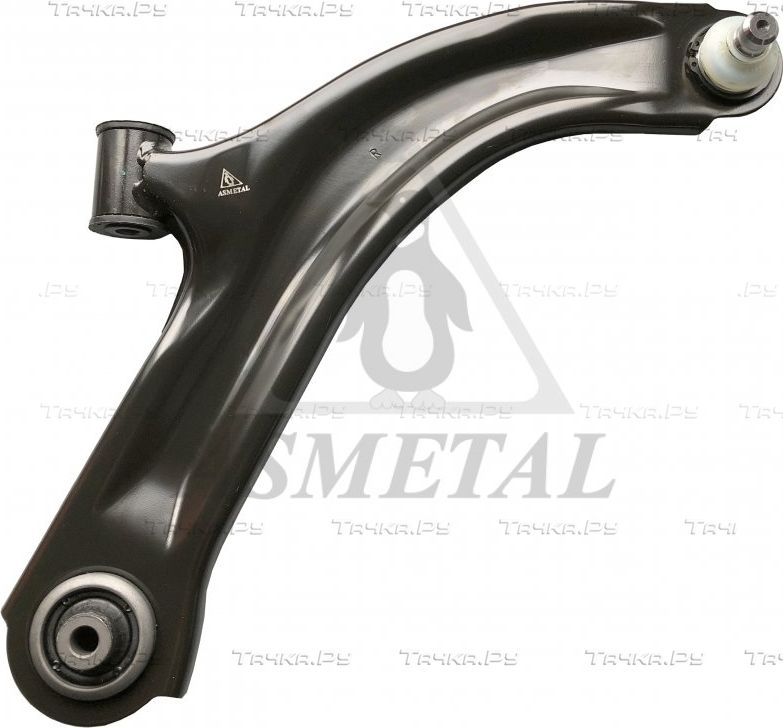 Поперечный рычаг передней подвески Asmetal правый для Renault Clio III 2005-2014. Артикул 30RN5545