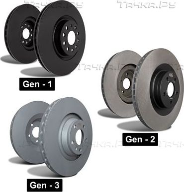 Тормозной диск EBC Brakes передний для Audi A6 IV (C7) 2010-2018. Артикул D1845
