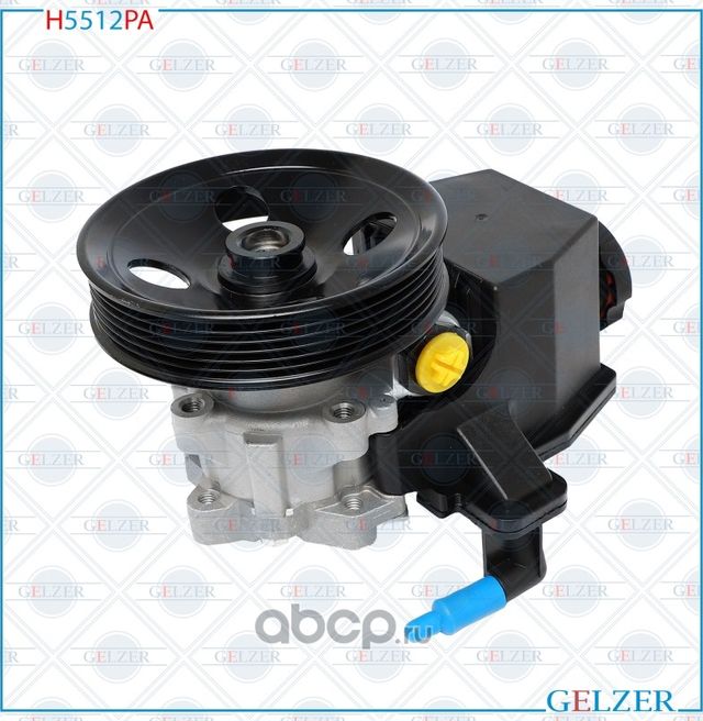 H5512PA Насос гидроусилителя руля Mercedes M W163, Mercedes SLK R170 (Аналог) (Gelzer). Артикул H5512PA