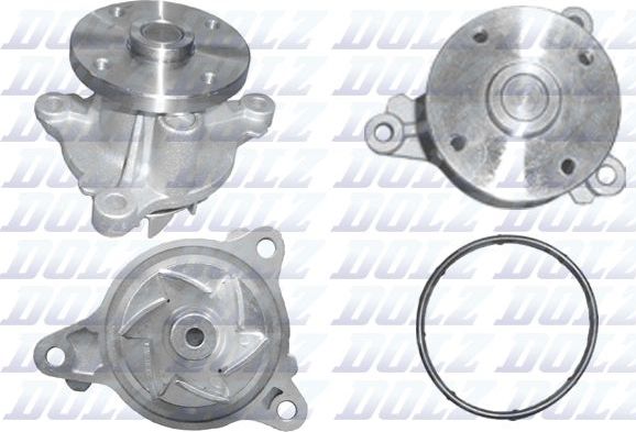 Помпа (водяной насос) Dolz для Kia Picanto II 2011-2017. Артикул H235