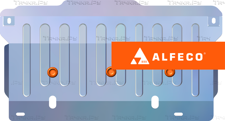Защита алюминиевая Alfeco для топливного бака Toyota Raize (только для автомобилей с правым рулём) 2019-2026. Артикул ALF.24.131al