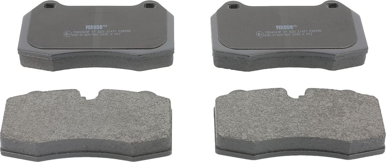 Тормозные колодки Ferodo Premier Eco Friction. Артикул FDB998