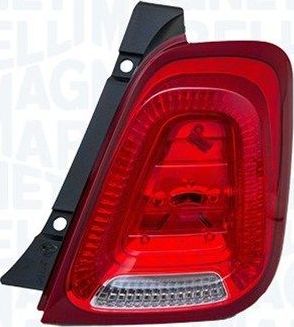 Фонарь задний Magneti Marelli левый для Fiat 500 II 2007-2026. Артикул 714081590101