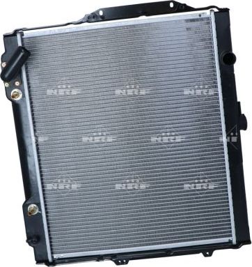 Радиатор охлаждения двигателя NRF (алюминий). Артикул 50449
