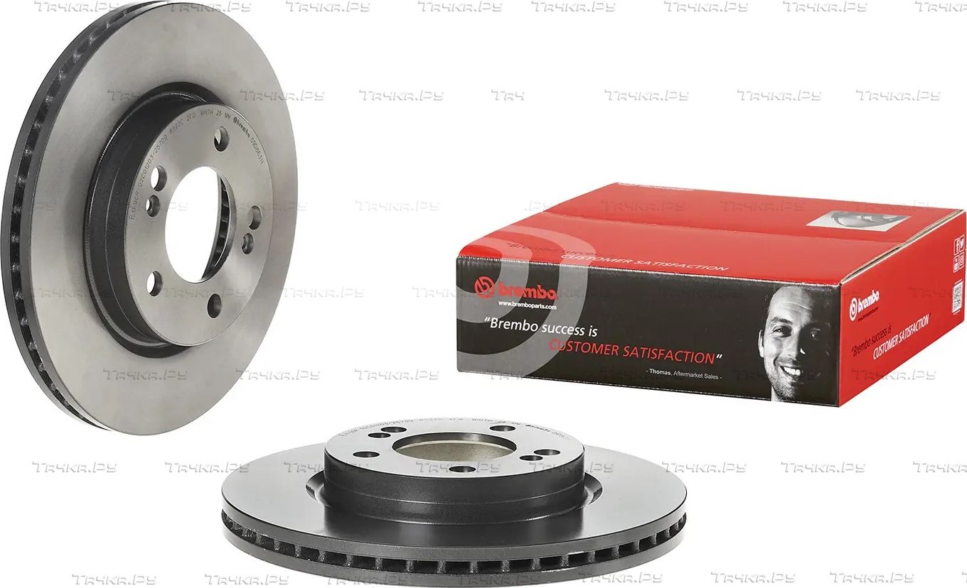 Тормозной диск Brembo PRIME LINE - UV Coated. Артикул 09.D863.11