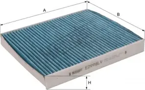 Фс Hengst E2998LV (FP 26 009) AUDI, CUPRA, MAN TRUCK антивирусный. Артикул E2998LV