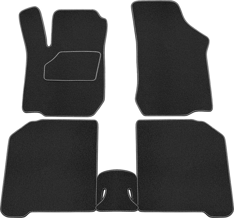 Коврики Rezkon ворсовые Стандарт для салона Skoda Octavia Tour 1996-2010. Артикул 2530010300