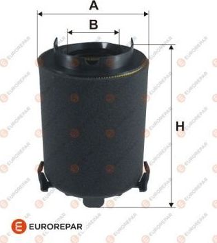 Воздушный фильтр Eurorepar для Skoda Rapid I 2012-2019. Артикул 1612867080