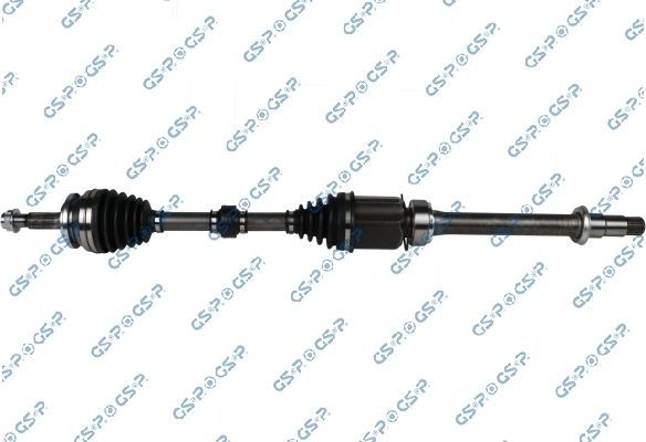 Полуось (привод в сборе, приводной вал) GSP передняя правая для Toyota Camry 70 (V70, XV70) 2017-2026. Артикул 204074
