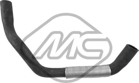 Патрубок радиатора (системы охлаждения) Metalcaucho. Артикул 07399