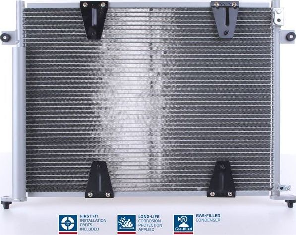 Радиатор кондиционера (конденсатор) Nissens (алюминий) для Suzuki Grand Vitara II 2001-2005. Артикул 940373