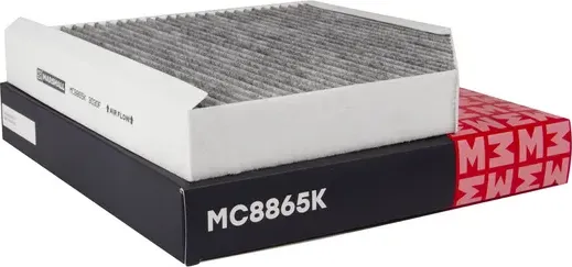 Фильтр салонный угольный Audi A6 (4G) 11- / A7 (4G) 10- / A8 (4H) 10- (MC8865K) (Marshall). Артикул MC8865K