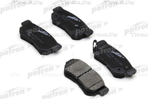 Тормозные колодки Patron задние для Hyundai Sonata V (NF) 2005-2010. Артикул PBP1606