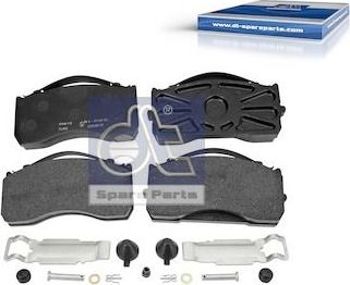 Тормозные колодки DT Spare Parts. Артикул 4.90933