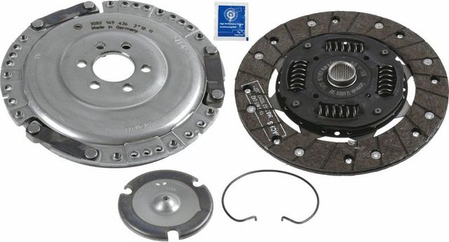 Сцепление (комплект) SACHS для Volkswagen Scirocco II 1985-1992. Артикул 3000 381 001