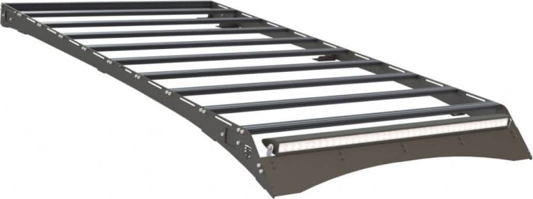 Экспедиционный багажник STC для Mitsubishi Pajero Sport III 2015-2026 с балкой дальнего света. Артикул STC-MPS3-TR-L1