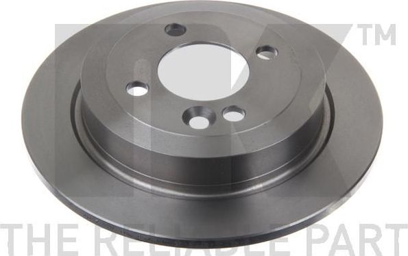 Тормозной диск NK задний для MINI Hatch I ((R50, R53) 2001-2006. Артикул 204017