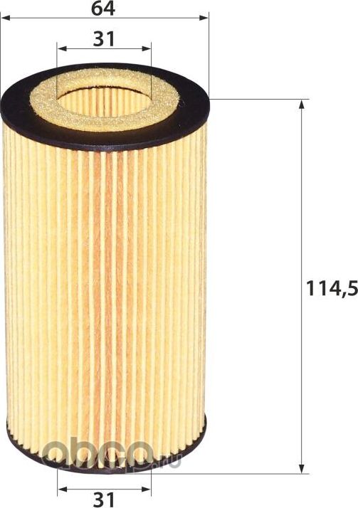 O-012E HU718/5X (масляная вставка) (RB-Exide). Артикул O012E