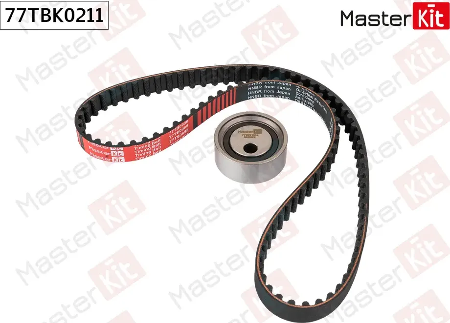 77TBK0211 Комплект ремня ГРМ Renault KANGOO (KC0/1_) 1997 - (Master KIT). Артикул 77tbk0211